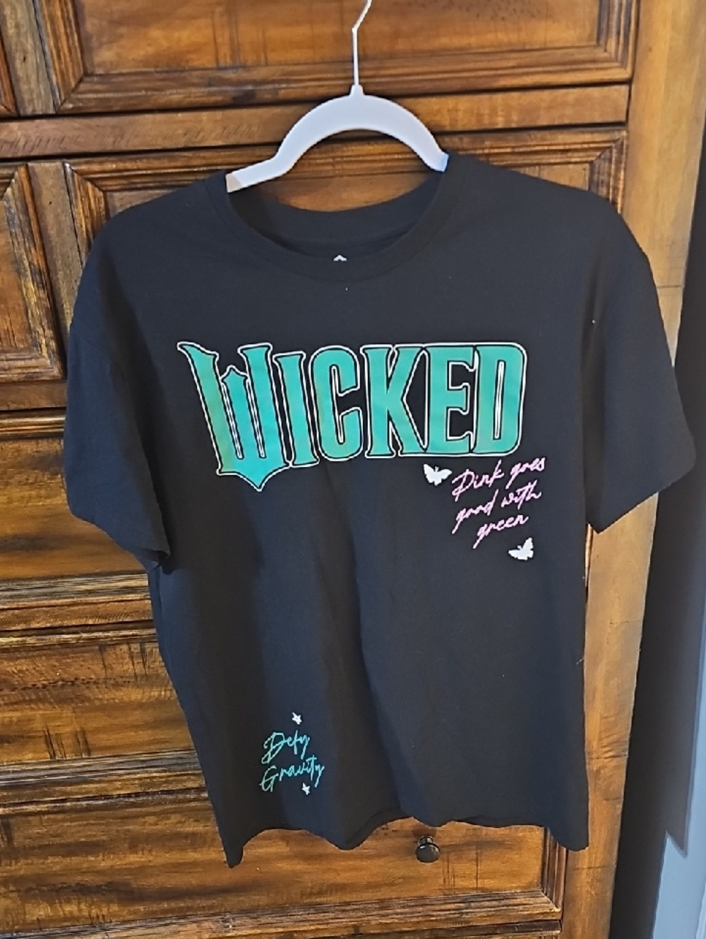 Wicked Womens Graphic Tshirt!! Sz Medium Nwots!!